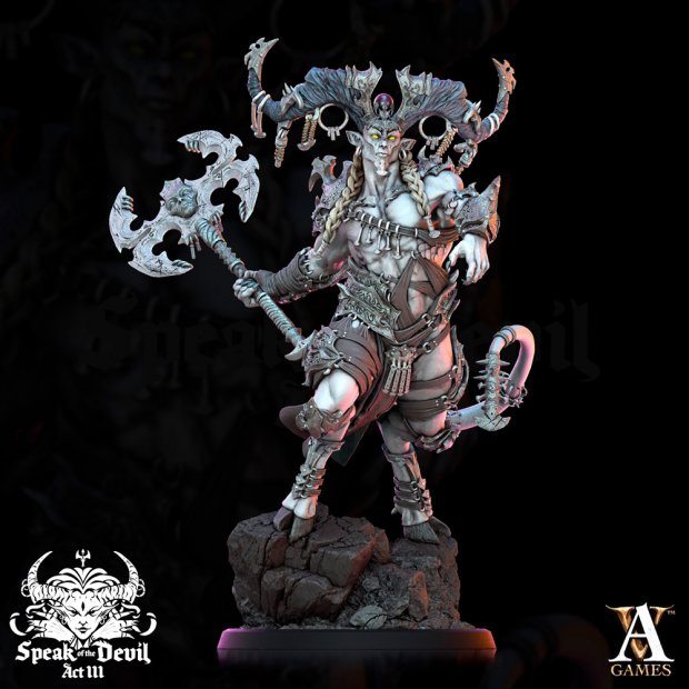 Winged Demon, Lost Grace Figure (Unpainted)