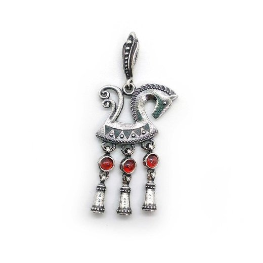 Handmade Horses V.2 Pendant Necklace