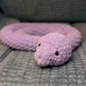 Lavender Snake Plush Toy