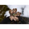 Maple Leaf With Eye Brooch