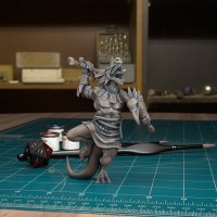 Furious Kobold Figure (Unpainted)