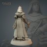 Priestess with a Scepter Figure (Unpainted)