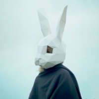 Hare Mask 3D Building Set