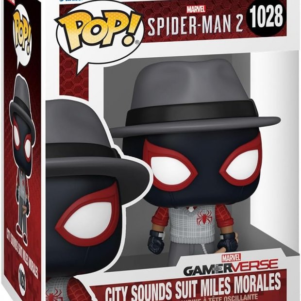 Funko Pop Marvel: Spider-Man 2 - City Sounds Miles Figure