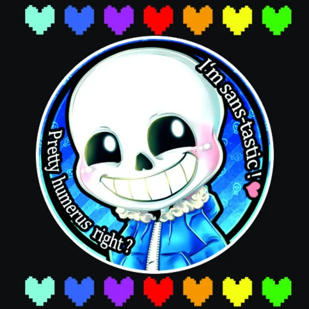 Undertale - Sans Button