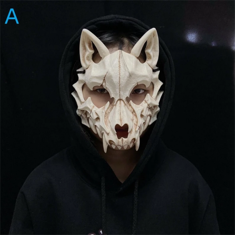Werewolf Skeleton Cosplay Mask