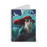 Grumpy Cat Ariel Meme Spiral Notebook