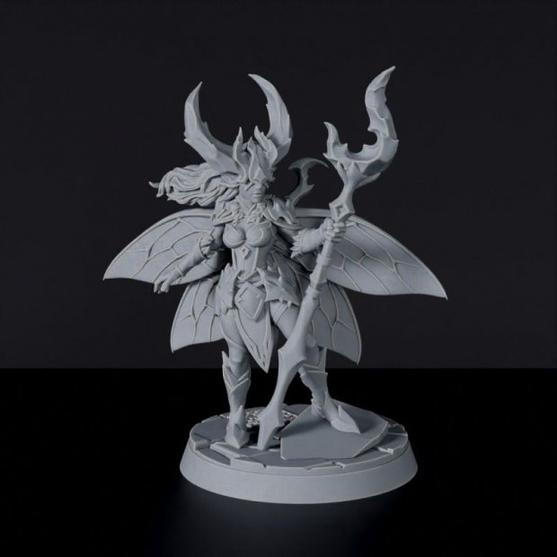 Drow fairy Figure (Unpainted)