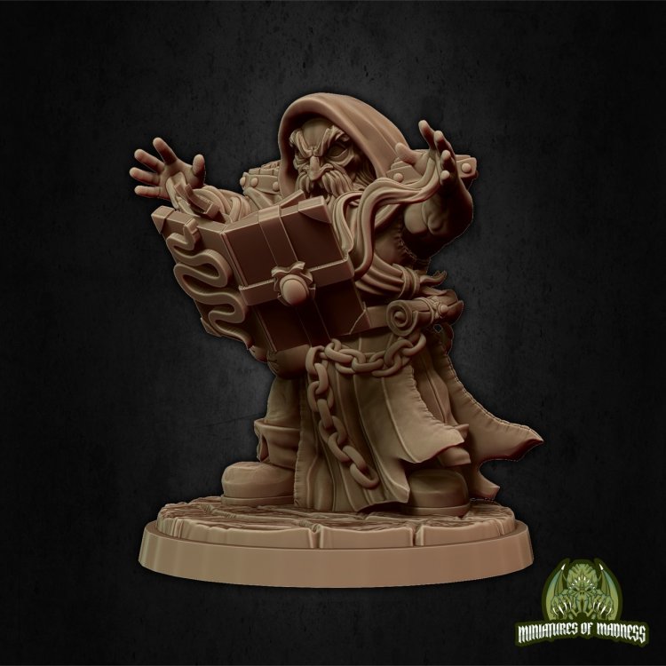 Kuldrekh the Warlock Figure (Unpainted)