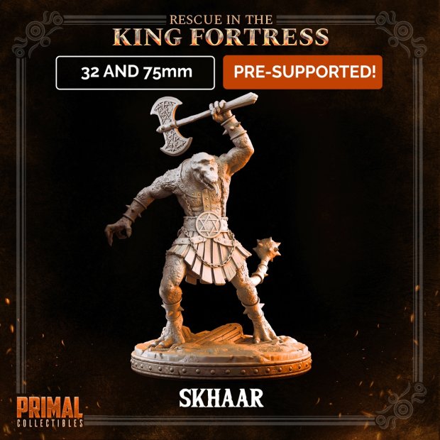 Skhaar Figure (Unpainted)
