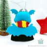 Turquoise Dragon Harry Potter Plush Toy