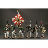 Preobrazhensky Life Guards Regiment 1812 Set Of 5 Figures