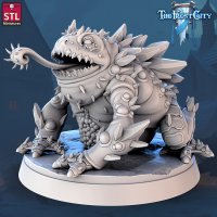 Frost Toad Figure (Unpainted)