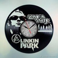 Handmade Linkin Park Vinyl Wall Clock