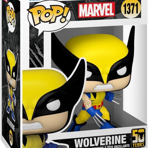 Funko Pop Marvel: Wolverine 50th – Ultimate Wolverine (Classic) Figure