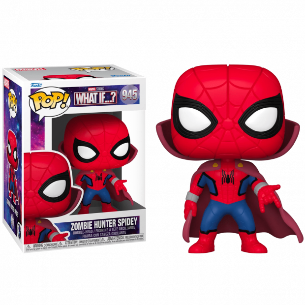Funko Pop Marvel: What If - Zombie Hunter Spidey Figure