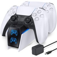 OIVO PS5 Controller Dock Station (White)