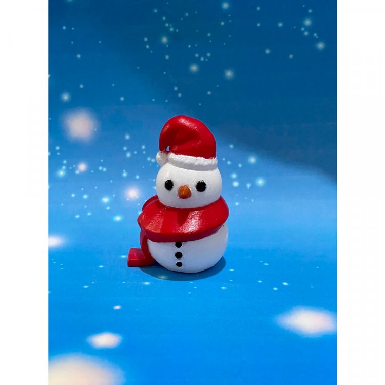 Christmas Snowman Figure