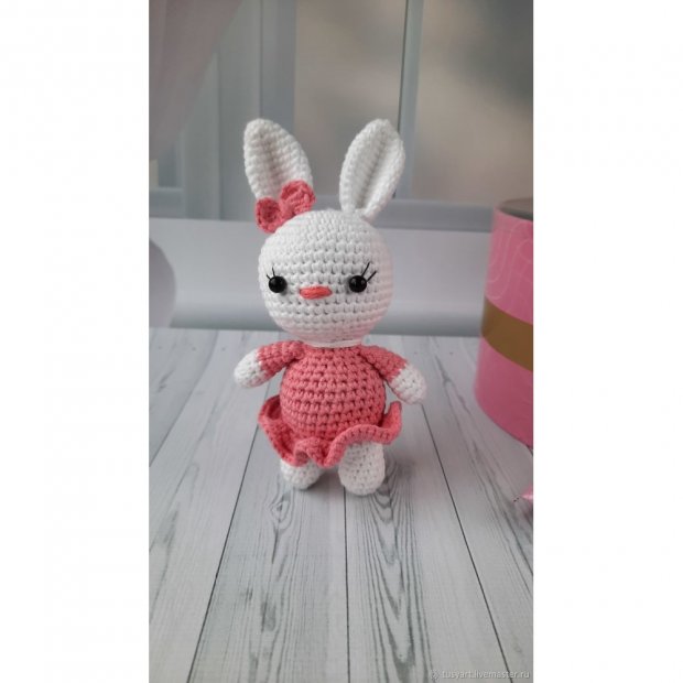 Hare In Dress Plush Toy