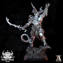 Winged Demon calling to fight Figure (Unpainted)