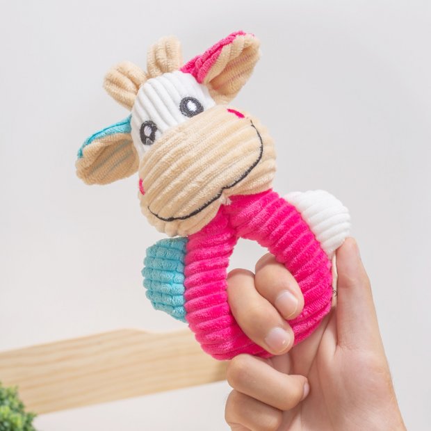 Handshake Pet Plush Toy (Cow)