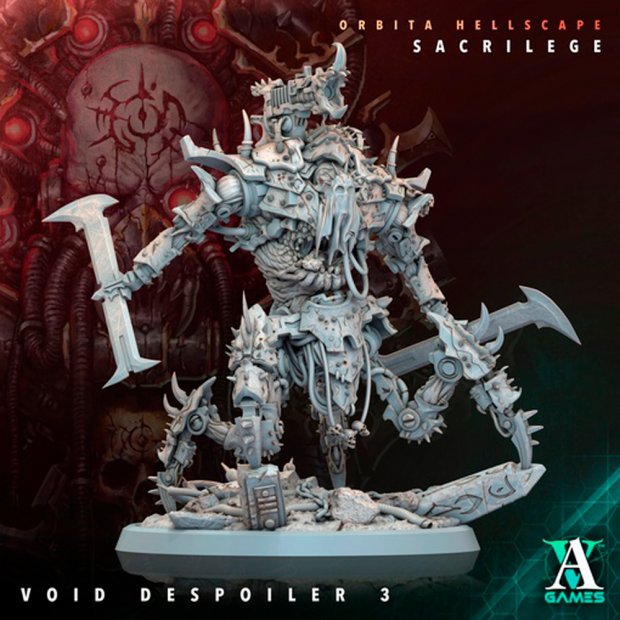 The Crushing Desolator of the Abyss Figure (Unpainted)