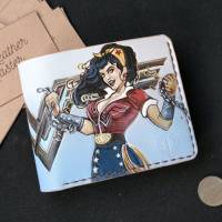 Handmade DC Comics - Wonder Woman Do It Custom Wallet