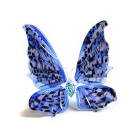 Blue Butterfly Figure
