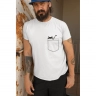 Pixel Pocket Cat T-Shirt