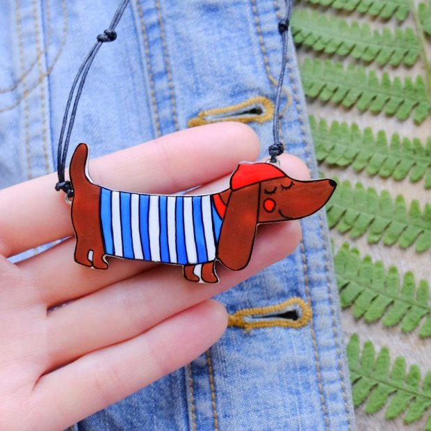 Dachshund Necklace