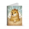 Cute Doge Meme Spiral Notebook