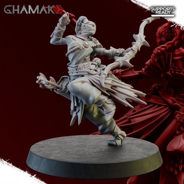 Eastern archer 04 Figure (Unpainted)