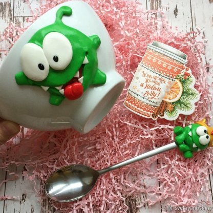 Cut The Rope - Om Nom Tableware Set With Decor