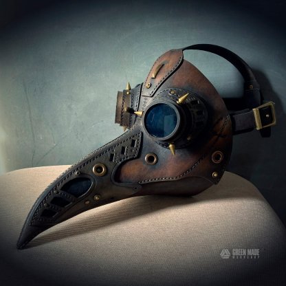 Plague Doctor Mask (leather)