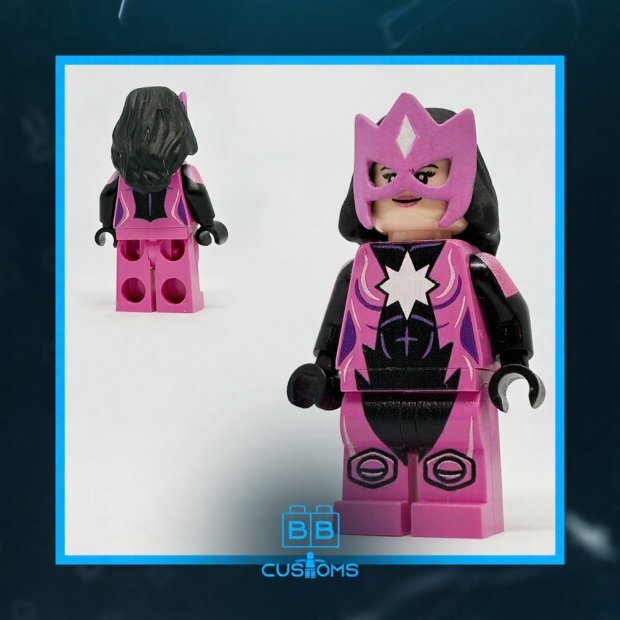 Star Sapphire Cosmic Violet Guardian Minifigure