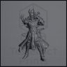 Servant of Evil, the Wizard of the Aberrant Mind Figure (Unpainted)