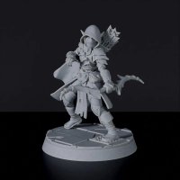 Drow assassin with bow Figure (Unpainted)