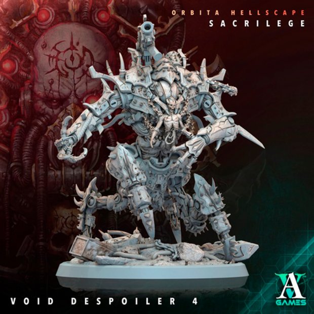 The Stalking Ravager of the Abyss Figure (Unpainted)