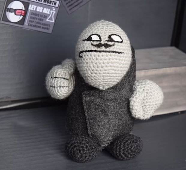 Madness Combat - Mustage Man Plush Toy 