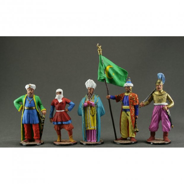 Turks Set Of 5 Figures