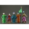 Turks Set Of 5 Figures