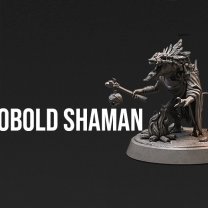 Kobold Shaman Figure (Unpainted)
