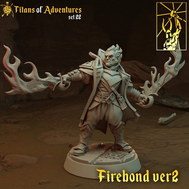 Firebond Al Cairo Figure (Unpainted)