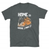 Home Is Where I Park It Retro Motorhome Van Unisex T-Shirt