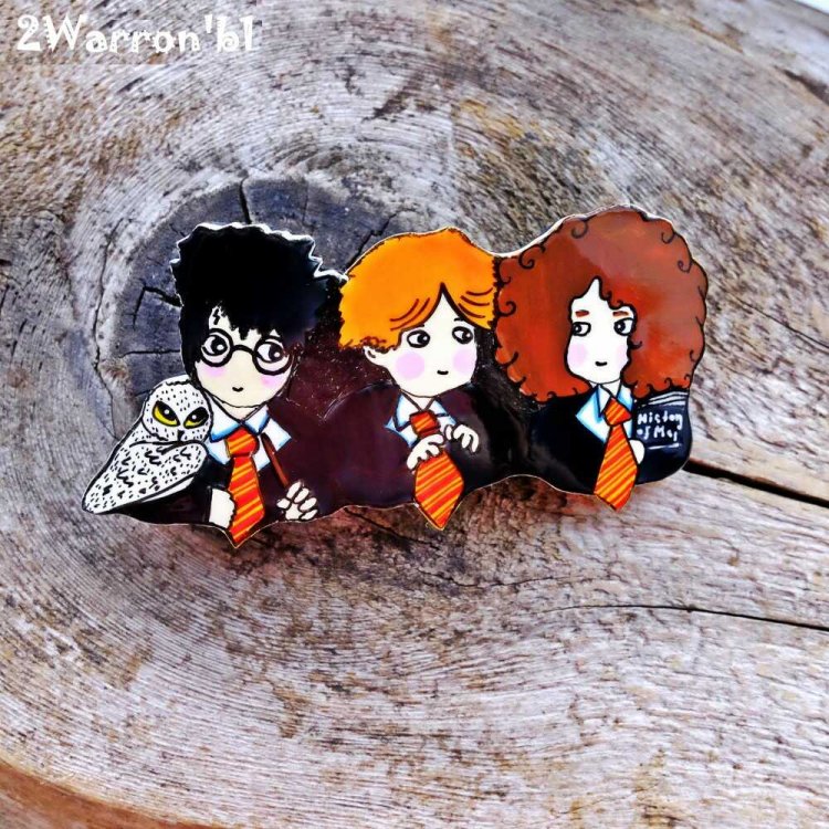 Harry Potter - Main Characters Barrette