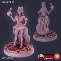 Mrs Bombastic Figure (Unpainted)