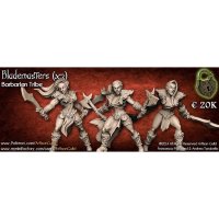 Barbarian Tribe Figure (Unpainted)