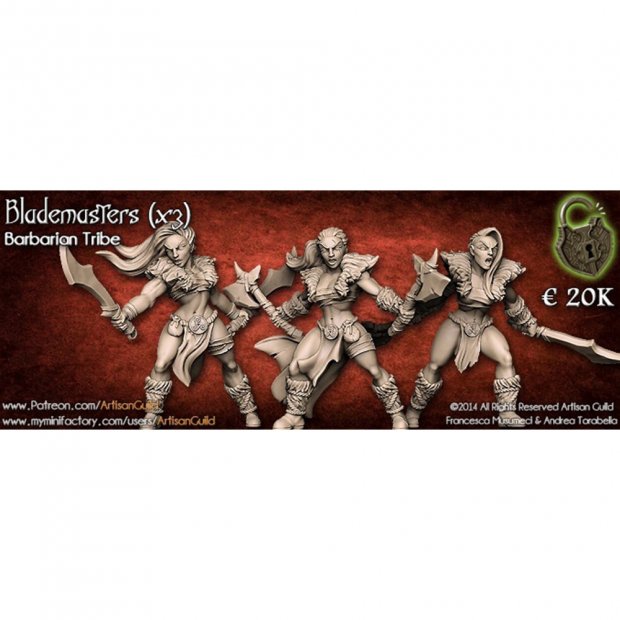 Barbarian Tribe Figure (Unpainted)