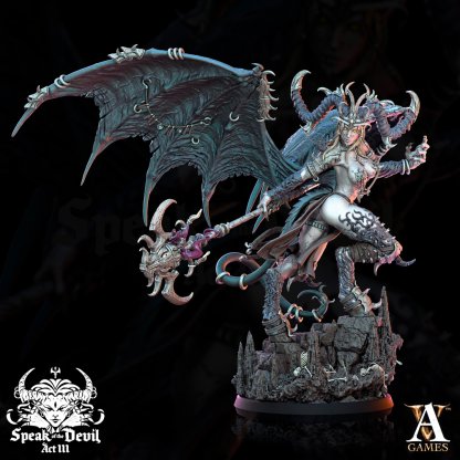 Demoness Illyravash Figure (Unpainted)