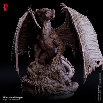 Dragon of the Ancient Thicket Figure (Unpainted)